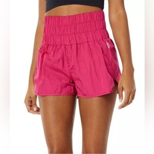 Free People pink way home shorts